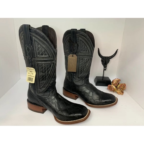 stetson alligator boots
